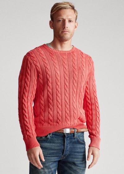 Suéter Polo Ralph Lauren Cable-Knit Algodão Homem 75869-SLGN